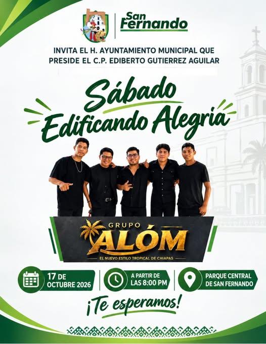 ¡SÁBADO EDIFICANDO ALEGRÍA!