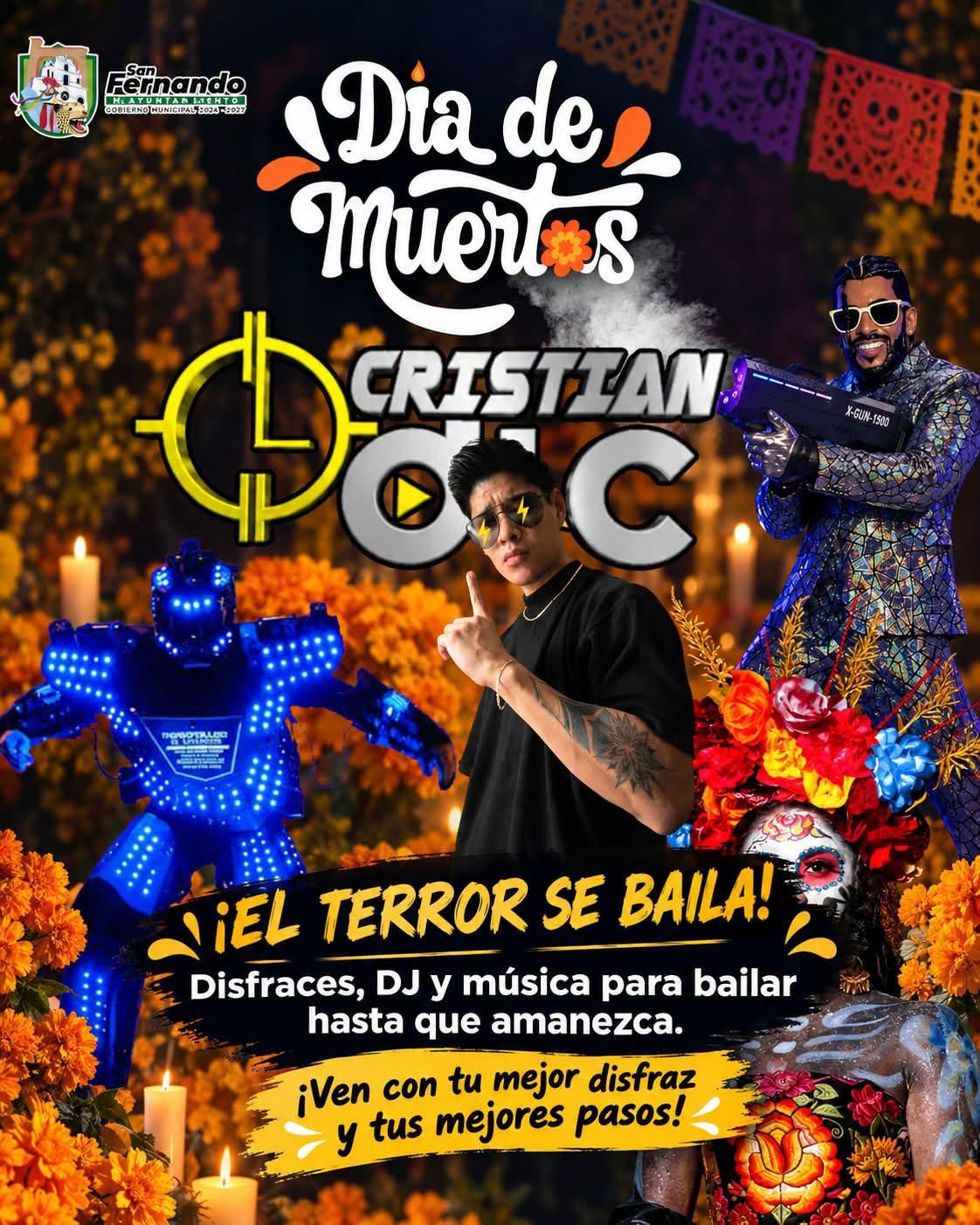 ¡Este Día de Muertos, San Fernando baila al ritmo del terror!